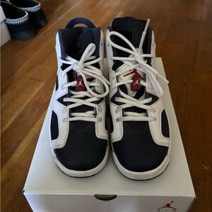 Jordan Kids Sneakers - Black, White, Red